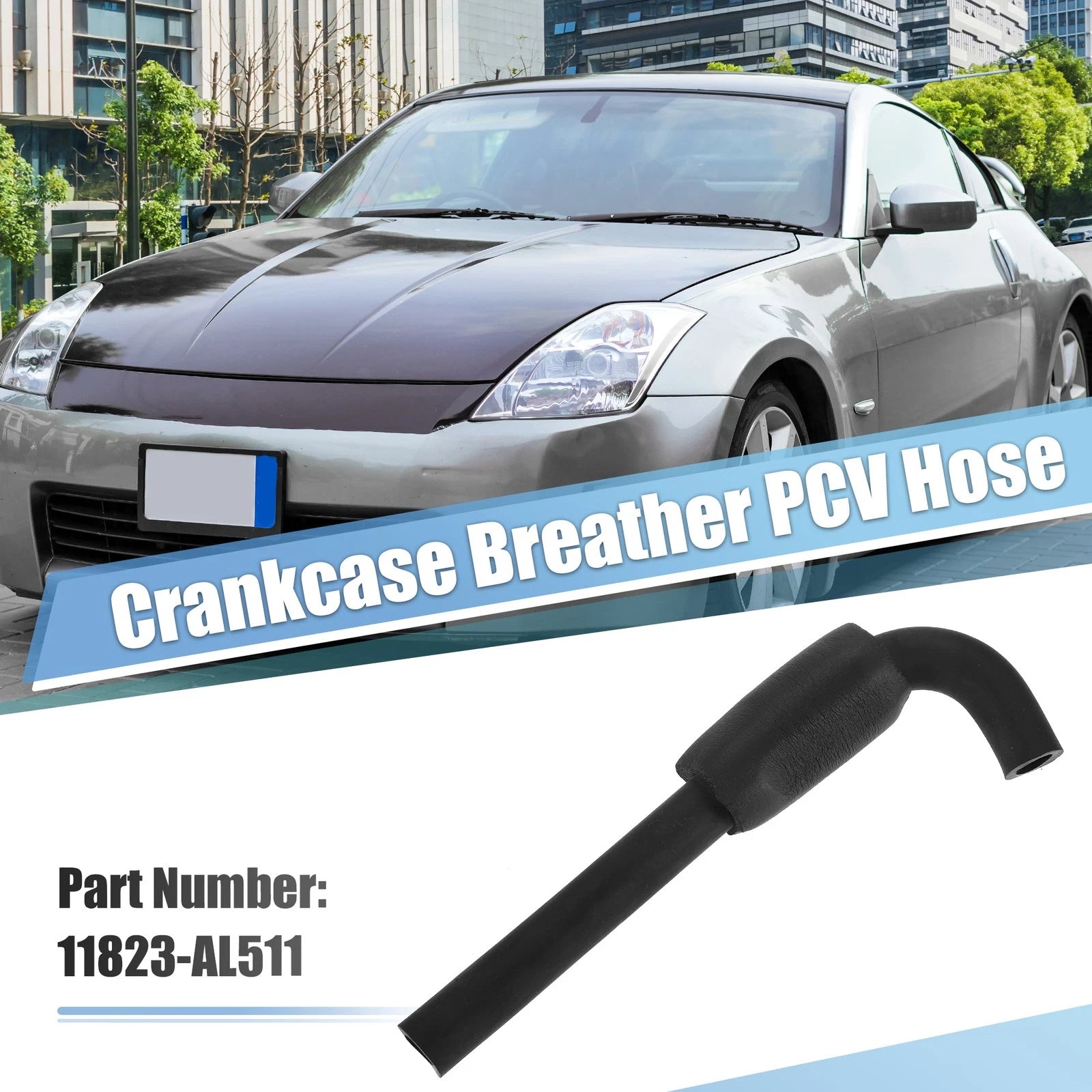 Crankcase Breather PCV Hose No. 11823-AL511 for Nissan 350Z (2003–2007)