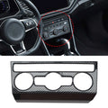 Air Conditioning Knob Trim Cover for T Roc (2018–2023) Black Carbon Fiber