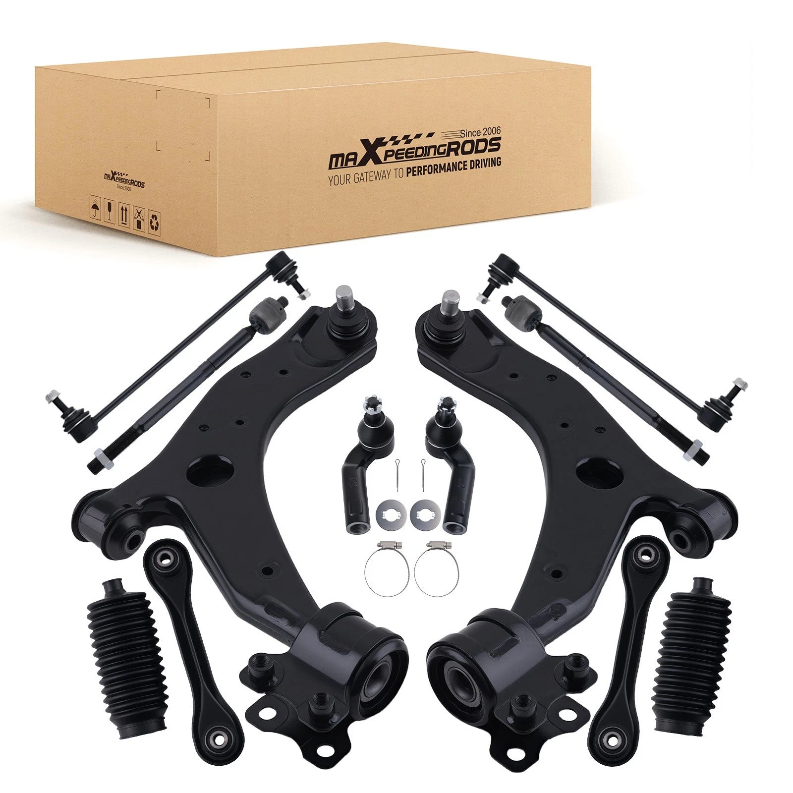 Front Lower Suspension Control Arm w/ Ball Joint for Mazda 3 (2007–2009) K620068