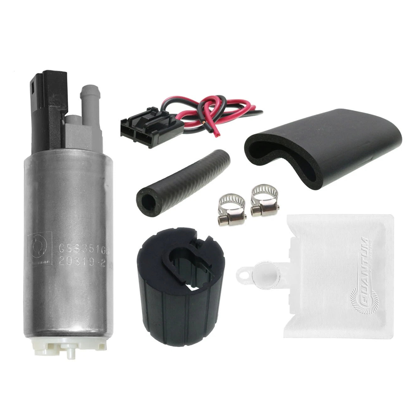 Walbro GSS351G3 Fuel Pump + QFS Installation Kit for