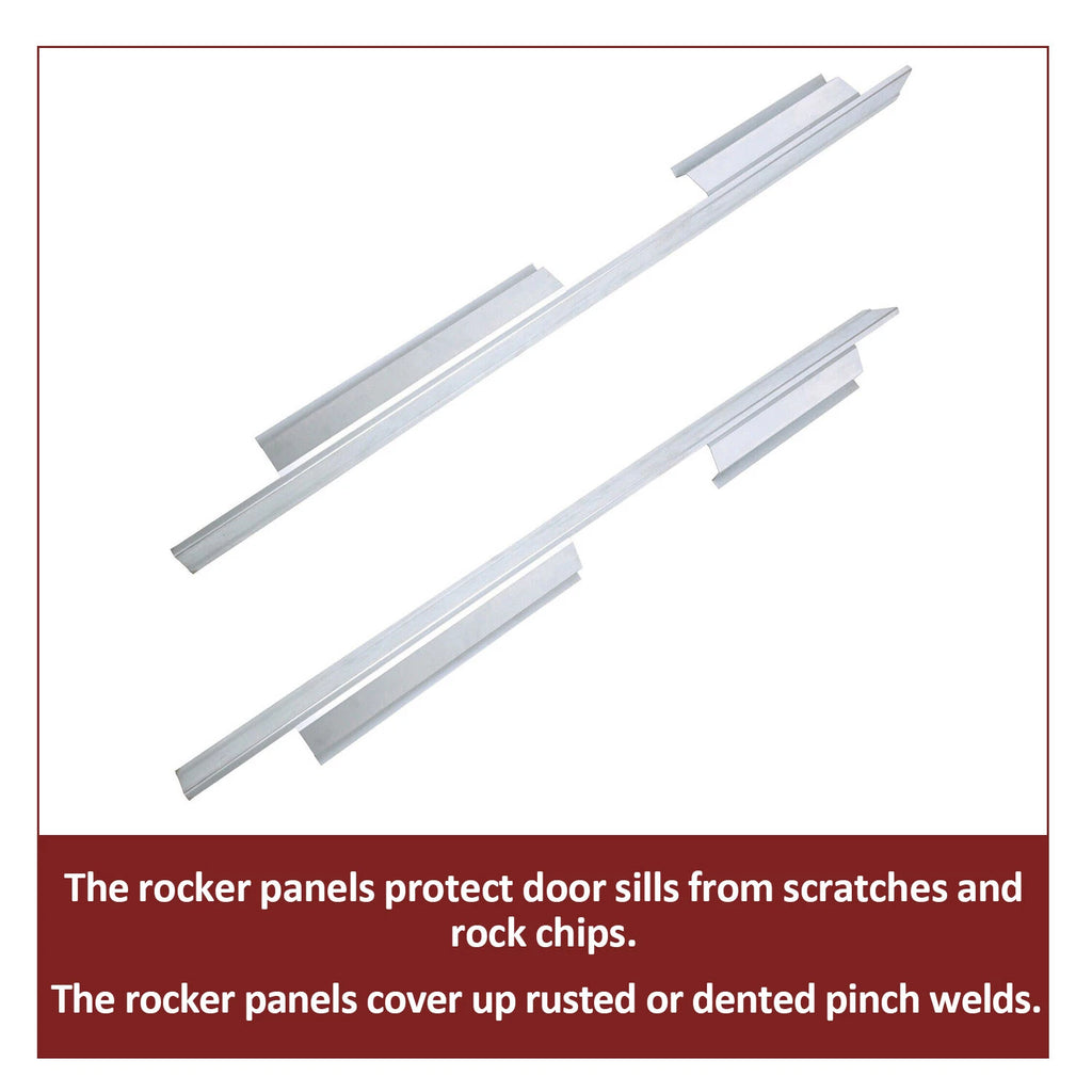 Outer Rocker Panels for Ford F-150 Crew Cab (2001–2003)