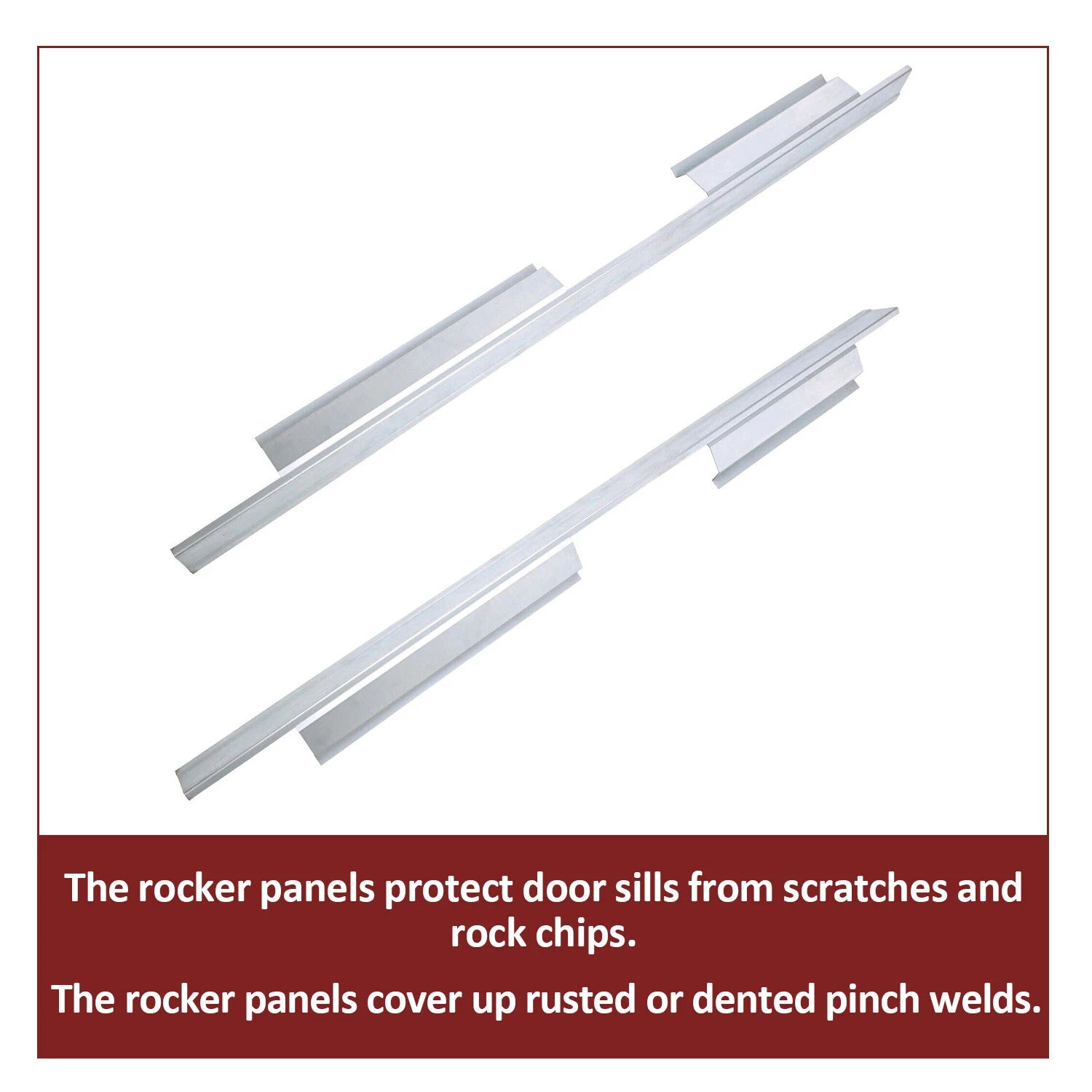 Outer Rocker Panels for Ford F-150 Crew Cab (2001–2003)