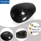 Carbon Fiber Gear Shift Knob for Universal Fit (2010–2023)