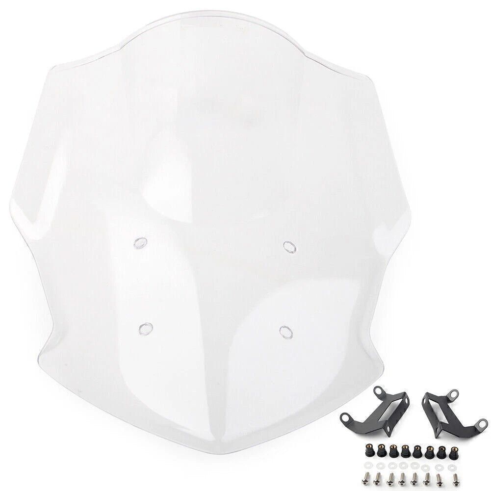 Windscreen Wind Deflector with Bracket for Yamaha MT-07 (2018–2020) Clear