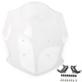 Windscreen Wind Deflector with Bracket for Yamaha MT-07 (2018–2020) Clear