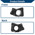 1 Pc Fog Light Grill for Toyota RAV4 (2016–2018) No. 520400R020 Black