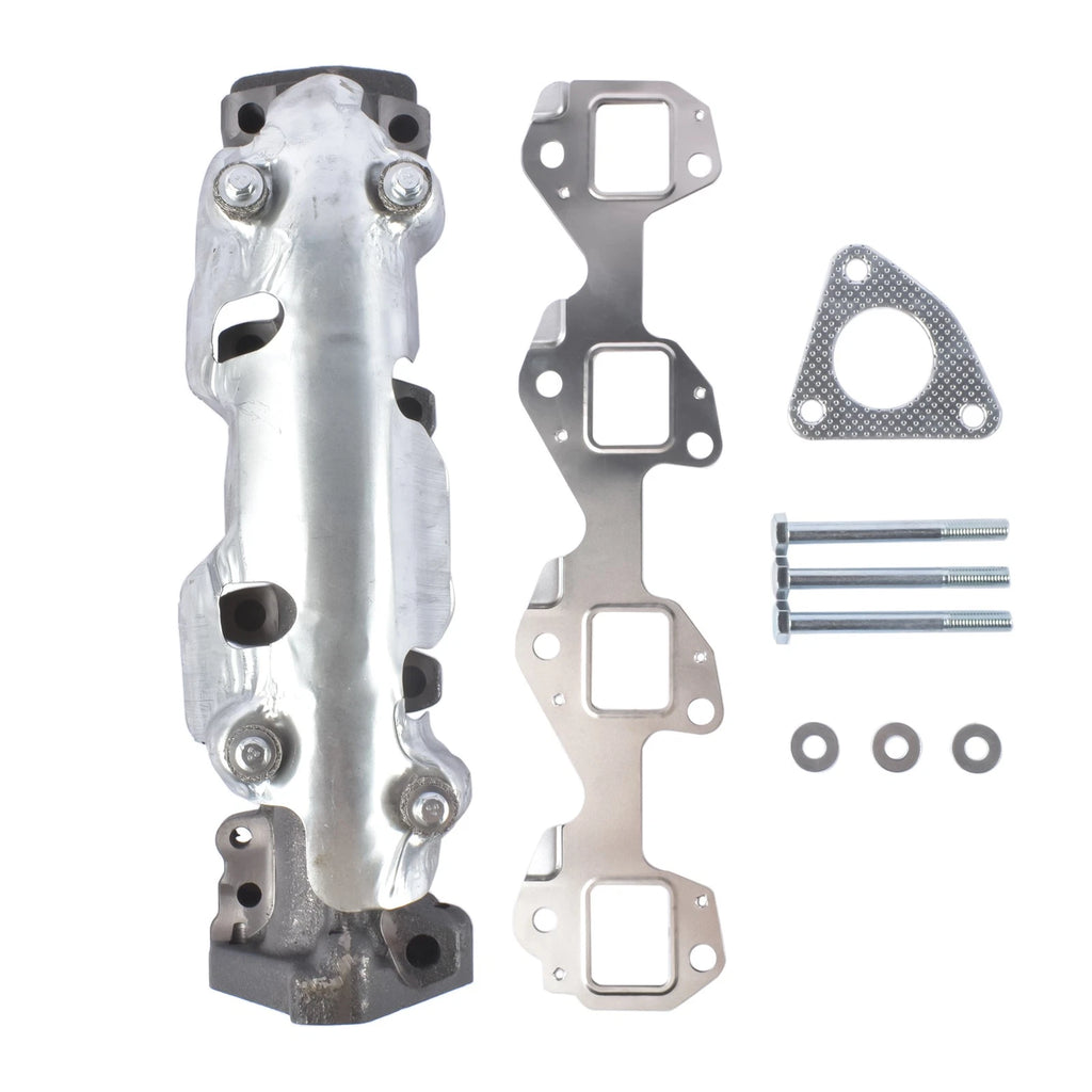 Manifold Flange RH w/ Gasket for Chevy Express 2500 3500 4500 6.6L V8 (2006–2016)