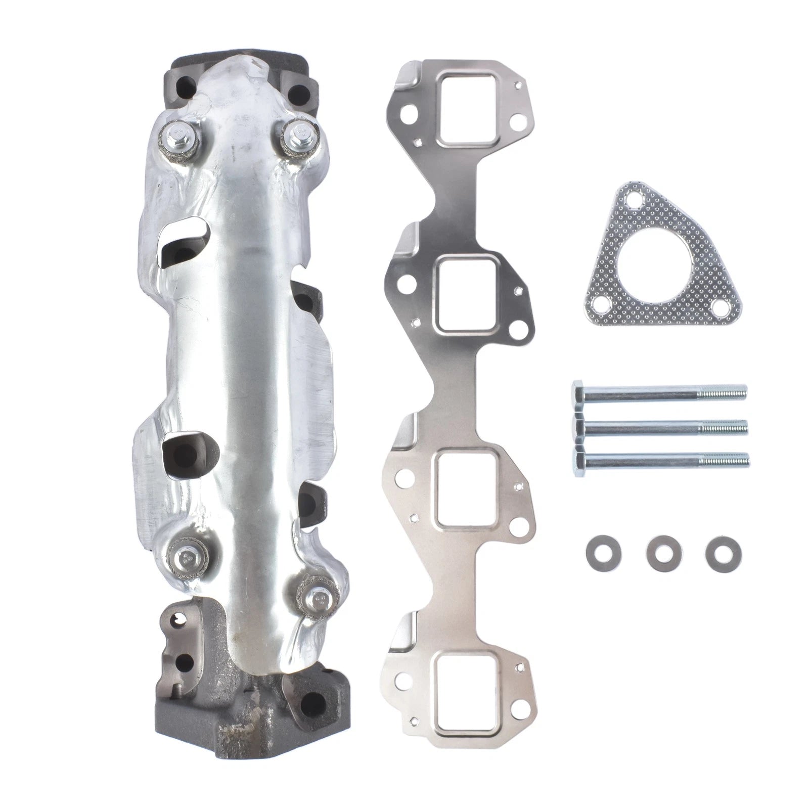 Manifold Flange RH w/ Gasket for Chevy Express 2500 3500 4500 6.6L V8 (2006–2016)