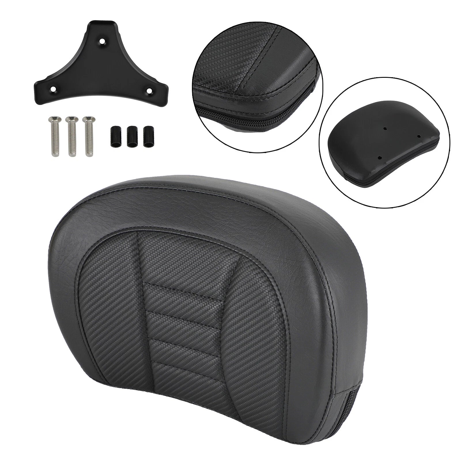 Sissy Bar Backrest Pad for Harley CVO Street Glide FLHXSE (2015–2021) T9