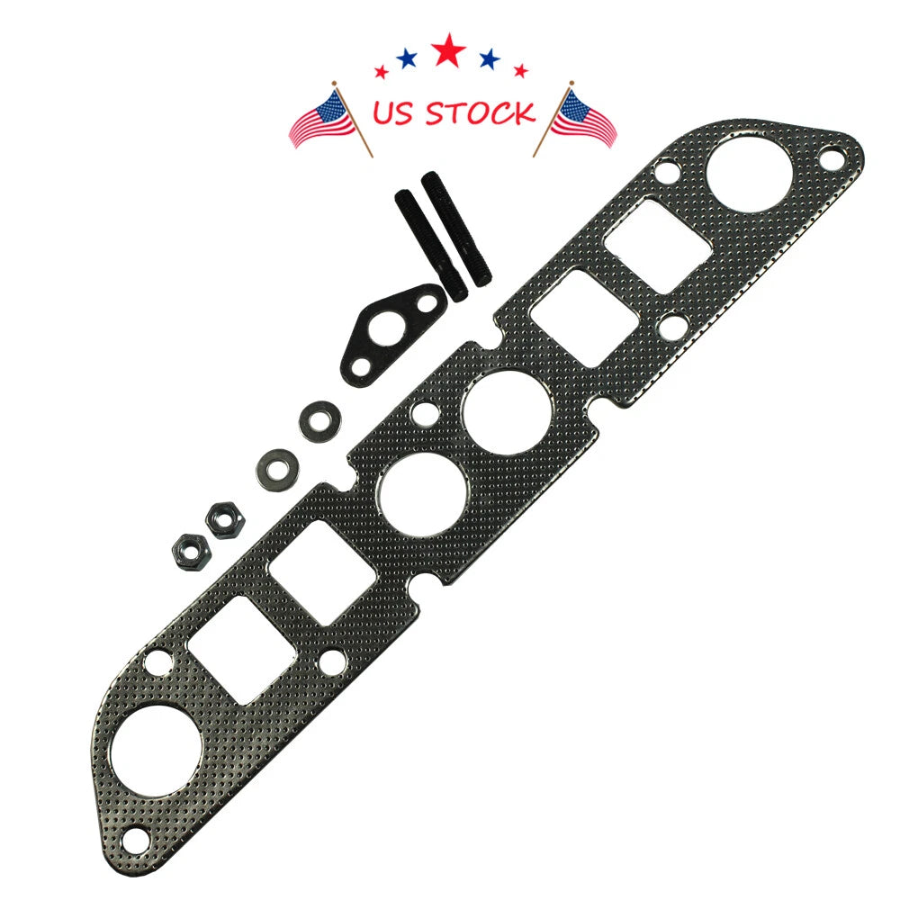 Exhaust Manifold & Gasket Kit for Jeep Cherokee Dakota Wrangler (1997–2006)