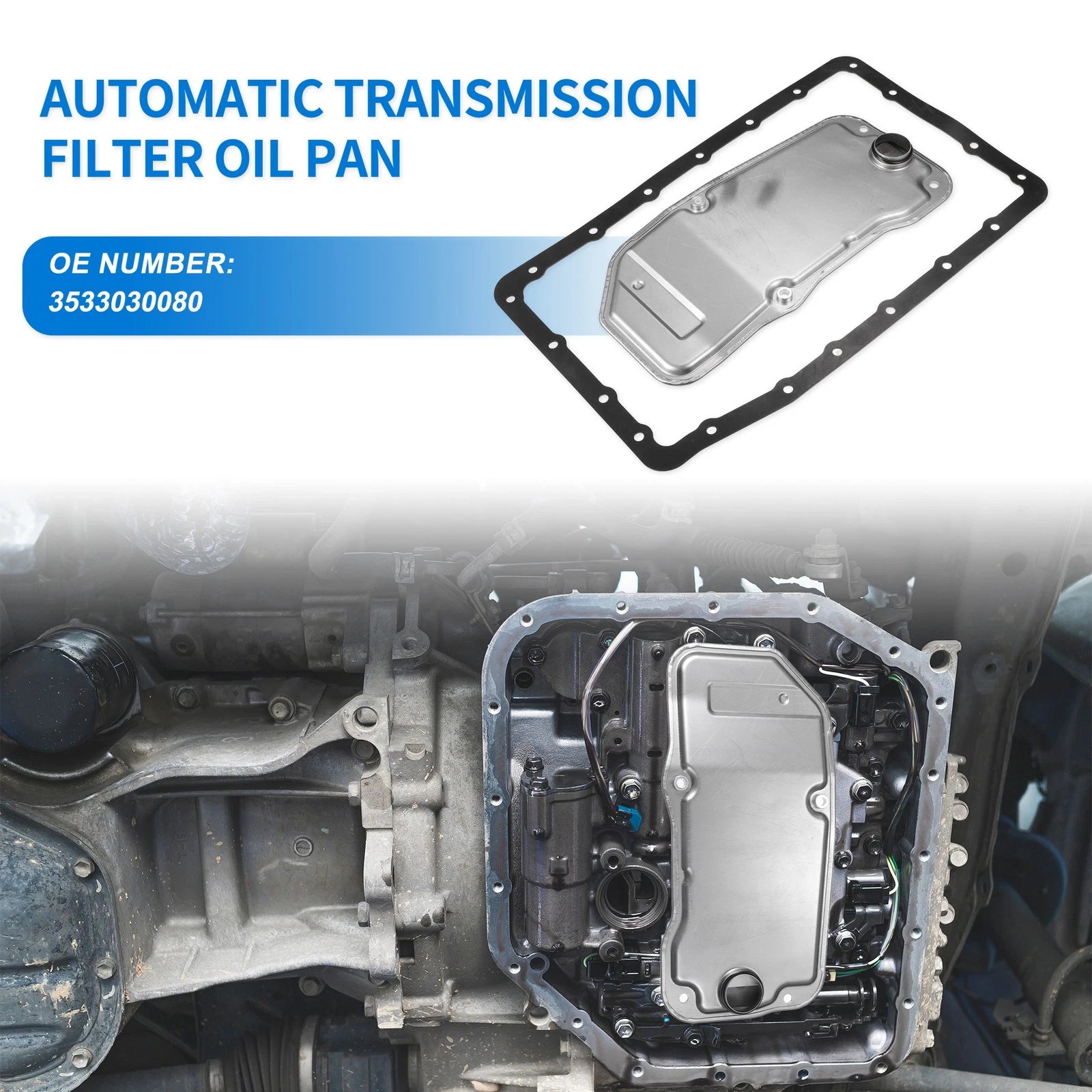 Transmission Filter Oil Pan Gasket Kit for Lexus GS350 (2007–2011) No.3533030080