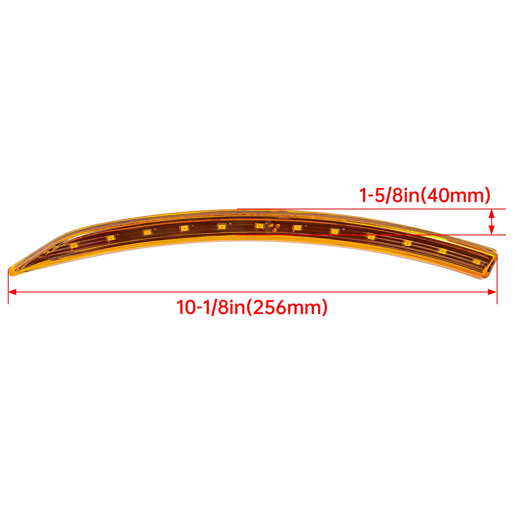 Front Fender LED Light Amber for Can-Am Ryker 600 900 (2019–2021)