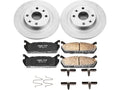 Rear Brake Pad and Rotor Kit for Mazda Protege (1990–1994) QG838QF