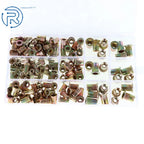 150Pcs Rivet Nut Kit for SAE 1/4-20 10-32 10-24 8-32 6-32