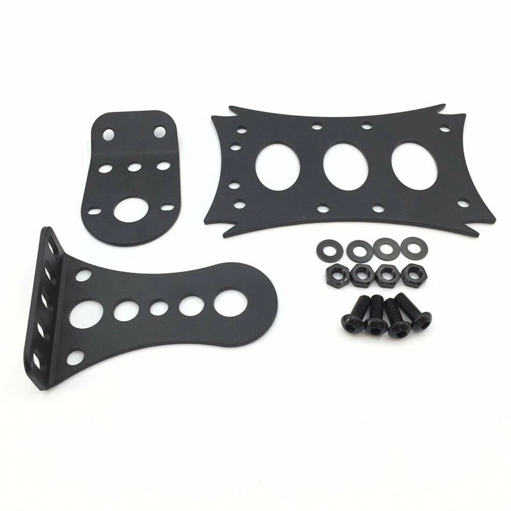 License Bracket & Tail Light for Harley Touring Bobber Chopper (Fits 2010–2023)