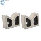 Set of 2 Jumbo V-Blocks for Automotive Precision (3'' x 1-5/16'' x 2-3/8'')