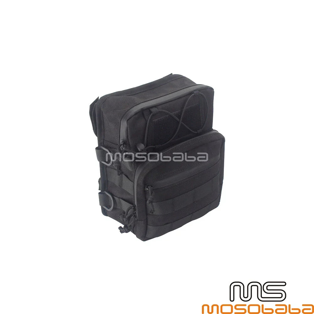 Black Handlebar Bag for Harley Dyna Softail XL1200