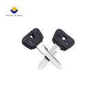 2X Black Motorcycle Blank Ignition Keys for Polaris Victory (4110239)