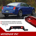 Red 24-LED High Mount 3rd Brake Light for Chrysler 300 (2015–2023)