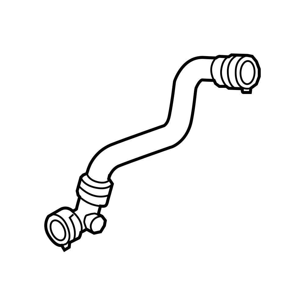Lower Radiator Coolant Hose 7P0122051 for Volkswagen Touareg (2011)