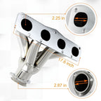 Stainless Steel Performance Exhaust Header for Chrysler Hemi 331-392 V8 (1951–1959)