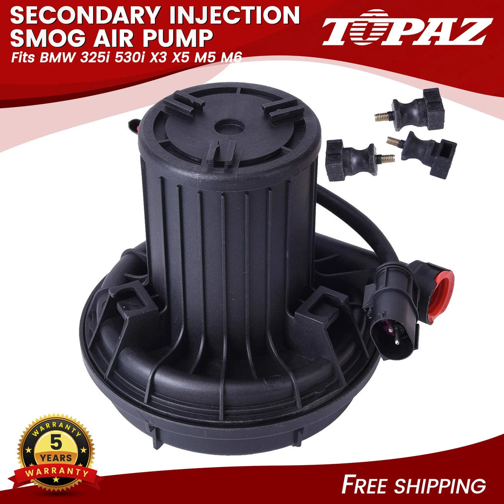 Secondary Injection Smog Air Pump for BMW 325i 530i X3 X5 M5 M6 (2001–2010)