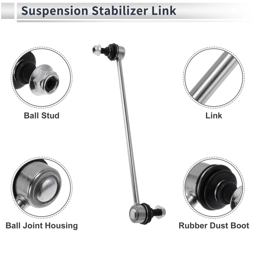 Front Stabilizer Bar Links No Bushing for Hyundai Santa Fe (2013–2018) No.K750659