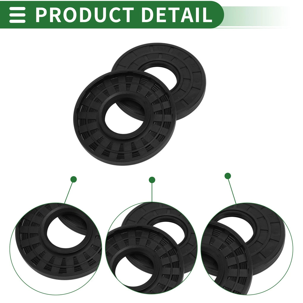 Oil Seal   - NBR Rubber 30x72x8mm