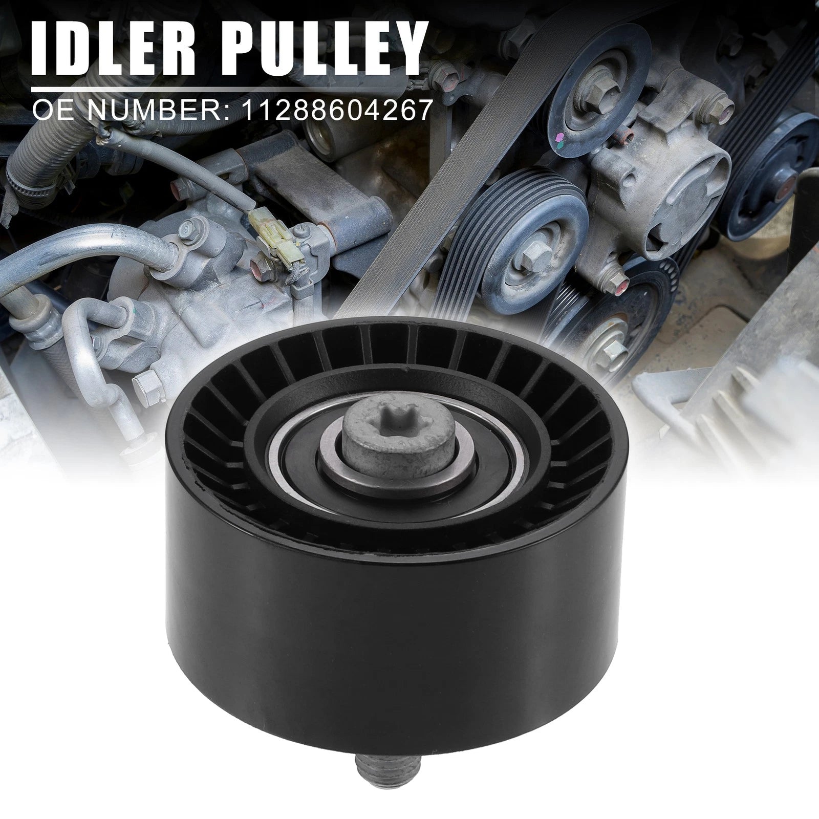 Drive Belt Idler Pulley for BMW 335i (2012–2015) 11288604267
