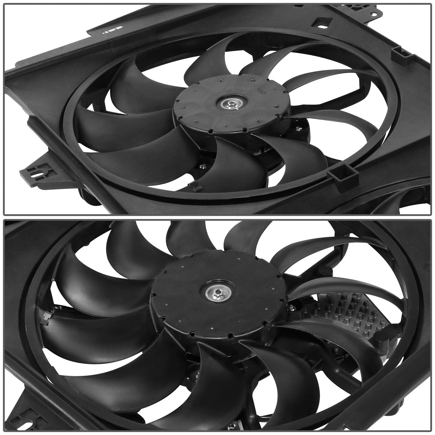 Electric Dual Radiator Cooling Fan Assembly for Mazda 6 (2011–2013)