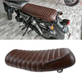Vintage Flat Cafe Racer Seat Saddle Cushion for Honda CB350, CB450, CB750