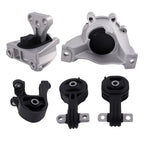 5Pcs Engine Motor Mount Kit for Honda CR-V 2.4L (2007–2011) A4595 A4536 A4598