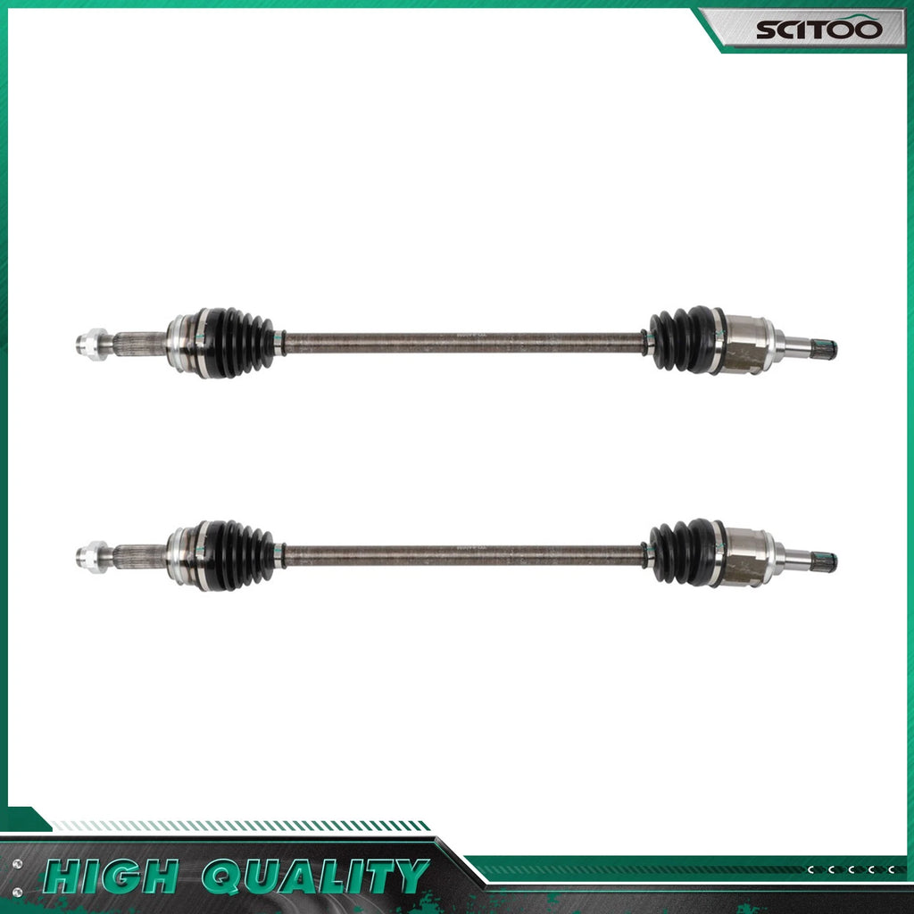 2X CV Axles Rear for Toyota RAV4 (2006–2018) 2.4L 2.5L 3.5L 4WD/AWD