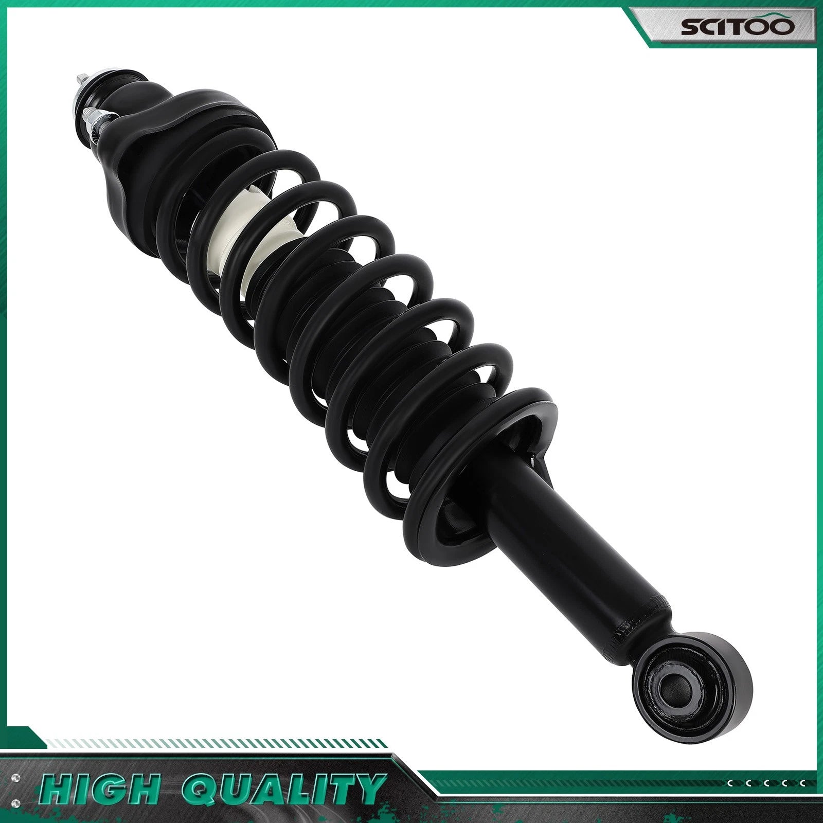 Set of 2 Rear Struts w/ Spring & Mounts for Mitsubishi Lancer (2008–2010)