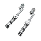 Chrome Edge 4.5" Footrest Peg Kit for Harley Touring Sportster (1.25")