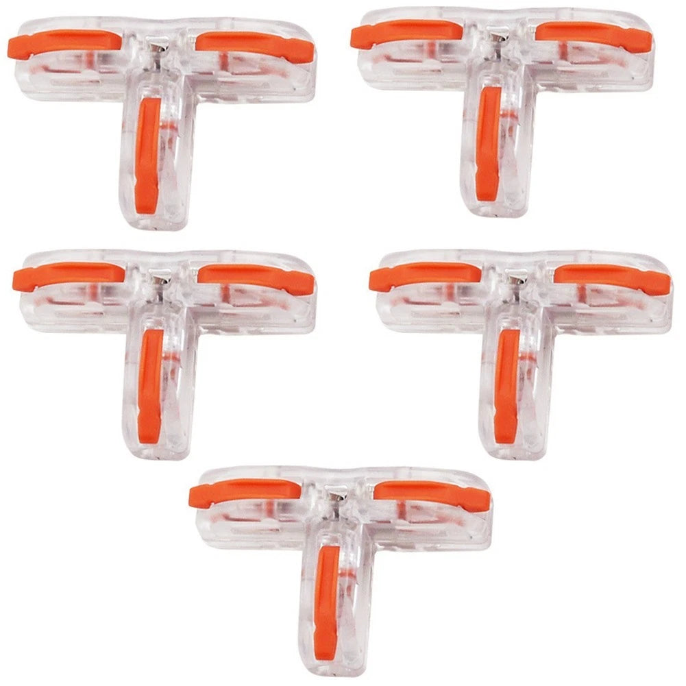 T Type Wire Splice Connector for Safety Wiring (Flame Retardant PC Housing)