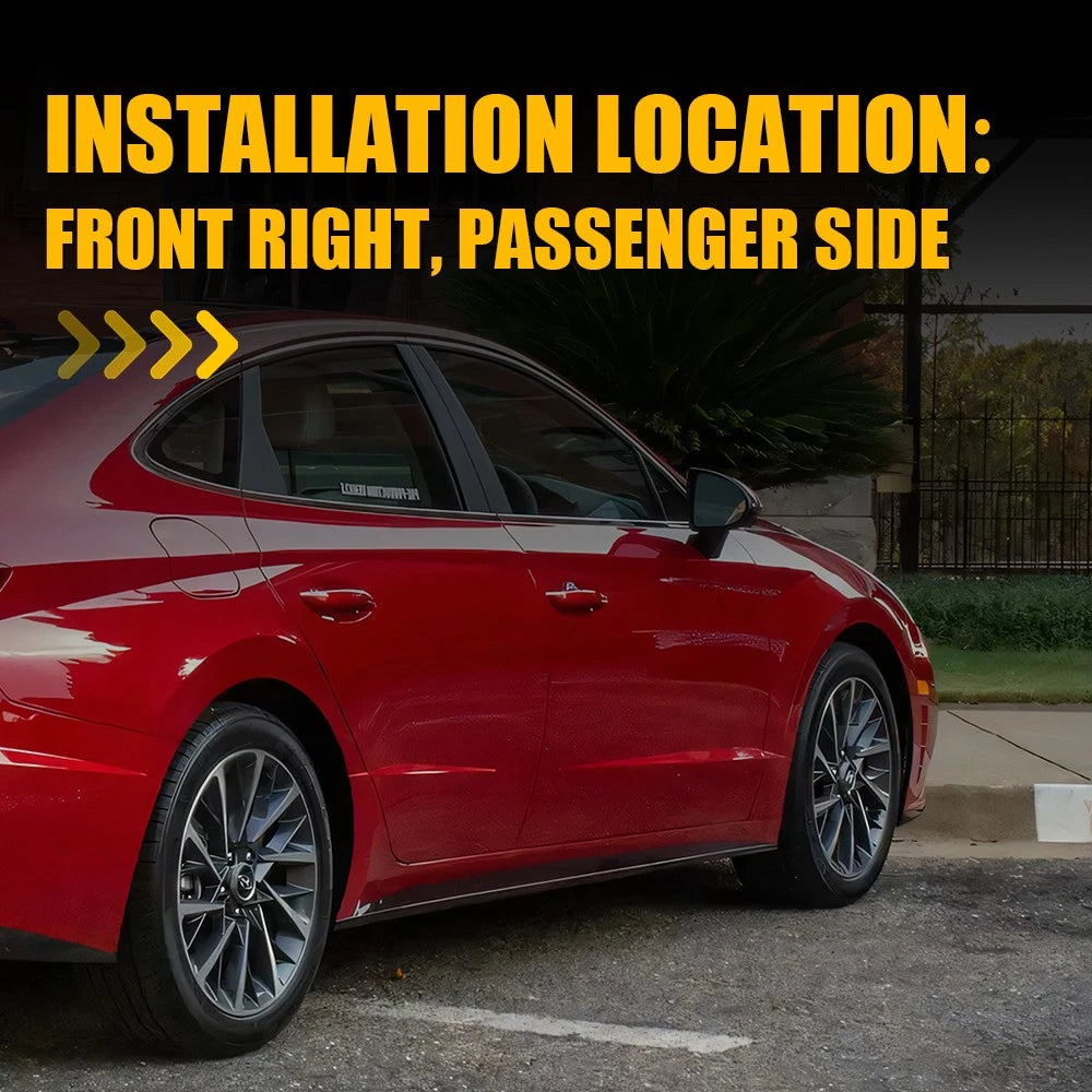 Heated Side View Mirror Glass for Hyundai Sonata (2015â2019)