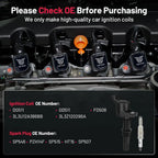 Set of 8 Ignition Coils & Spark Plugs for Ford Expedition (2005-2008)