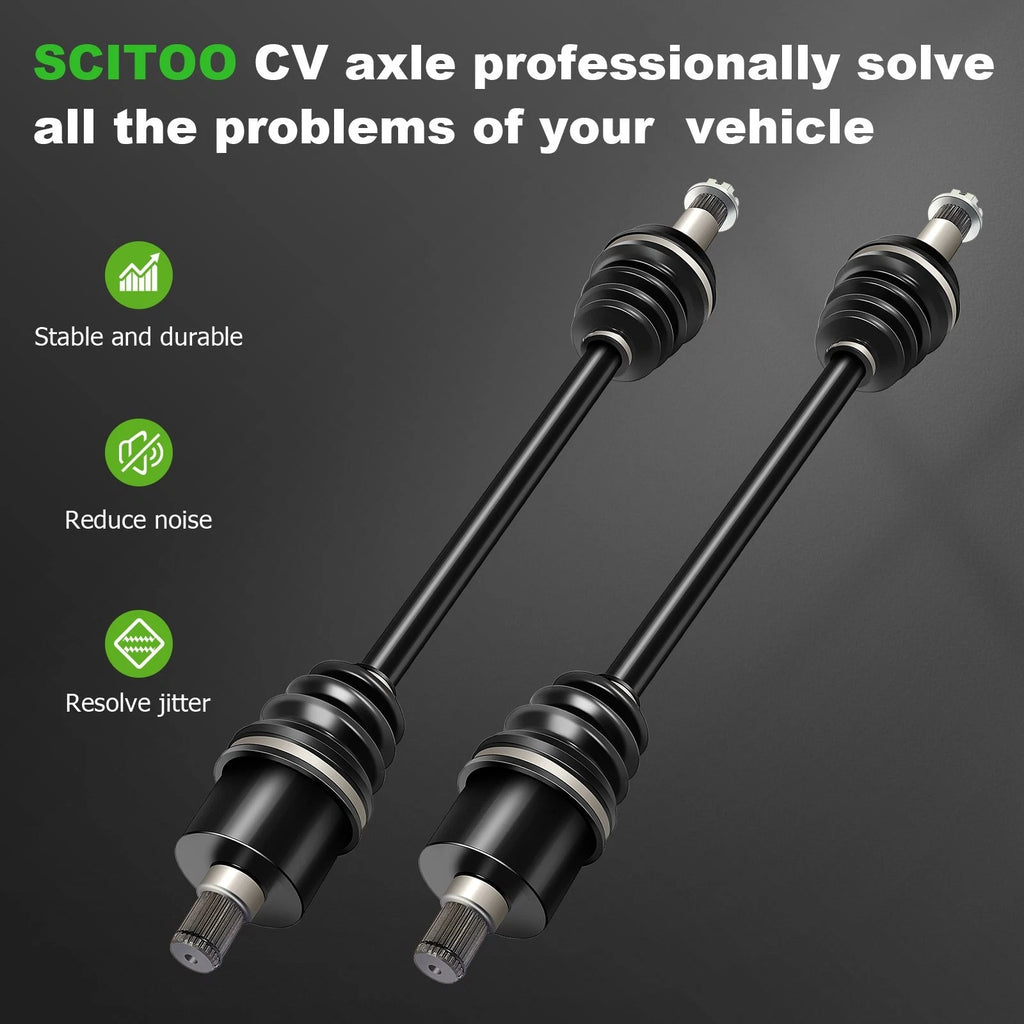 Pair Rear CV Axles for Arctic Cat Wildcat 1000 (2012–2014)