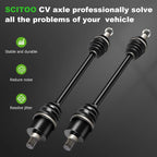 Pair Rear CV Axles for Arctic Cat Wildcat 1000 (2012–2014)