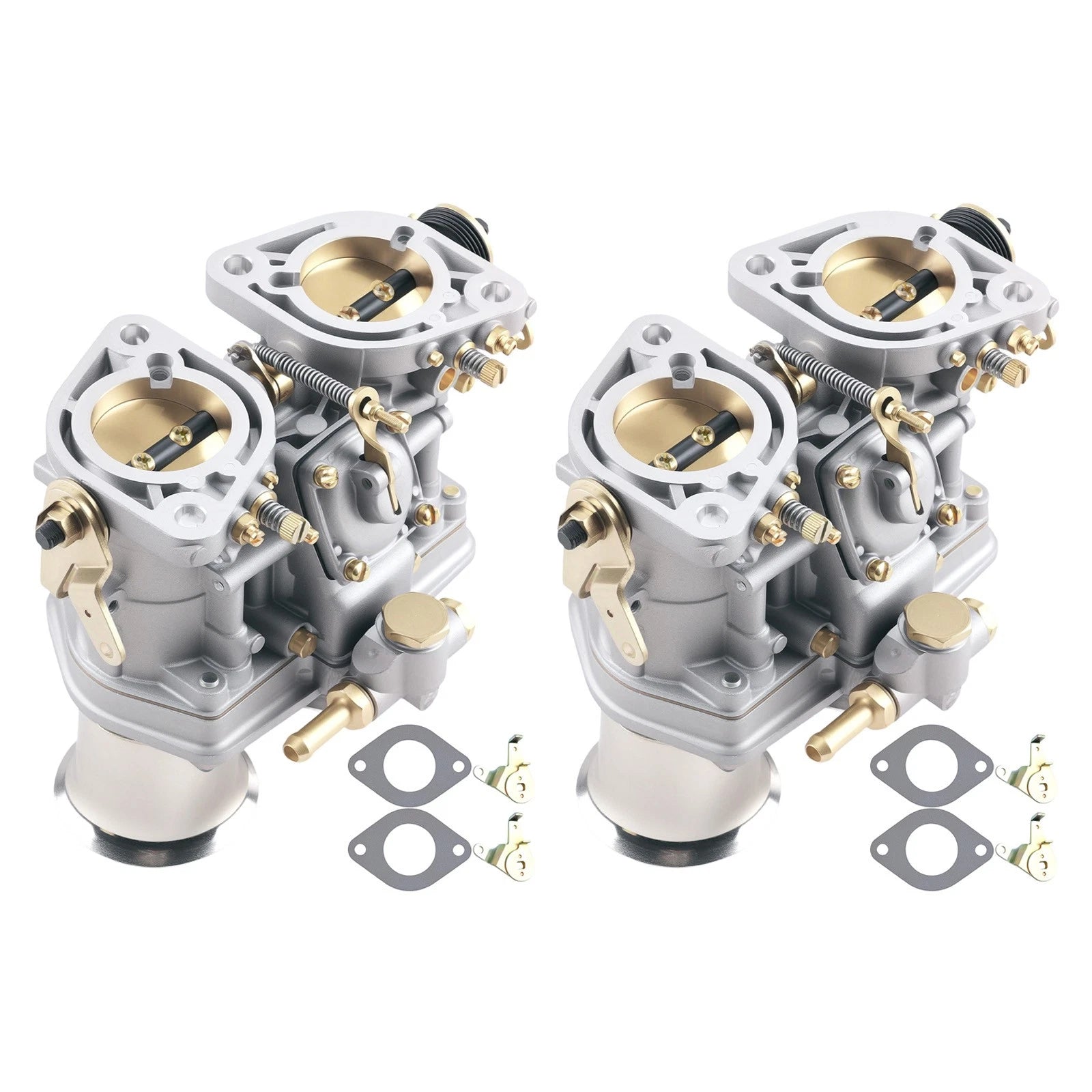 2X Carburetor 40IDF w/ Gaskets & Air Horn for VW Beetle