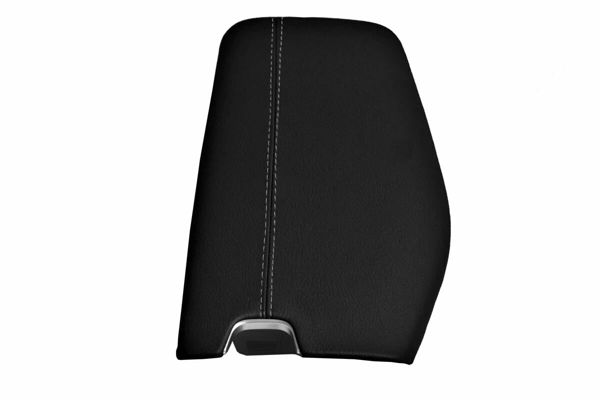 Console Lid Armrest Cover for Toyota Avalon (2019–2020) - PVC Leather Gray Stitch