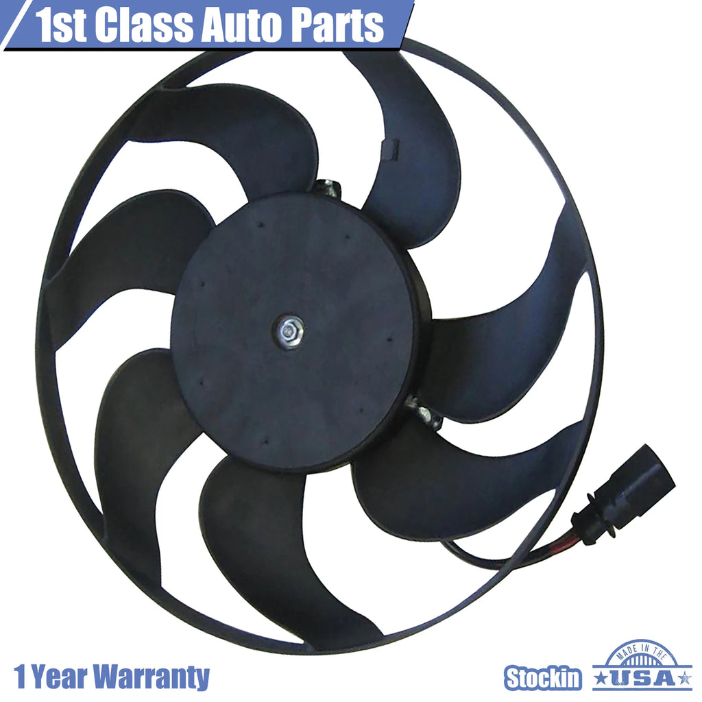 Cooling Fan for Audi A3, VW Golf, Jetta, Beetle, Passat (2004–2013)