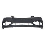 Front Bumper Cover for Acura RDX (2016–2018) with Sensor Holes, Black Plastic