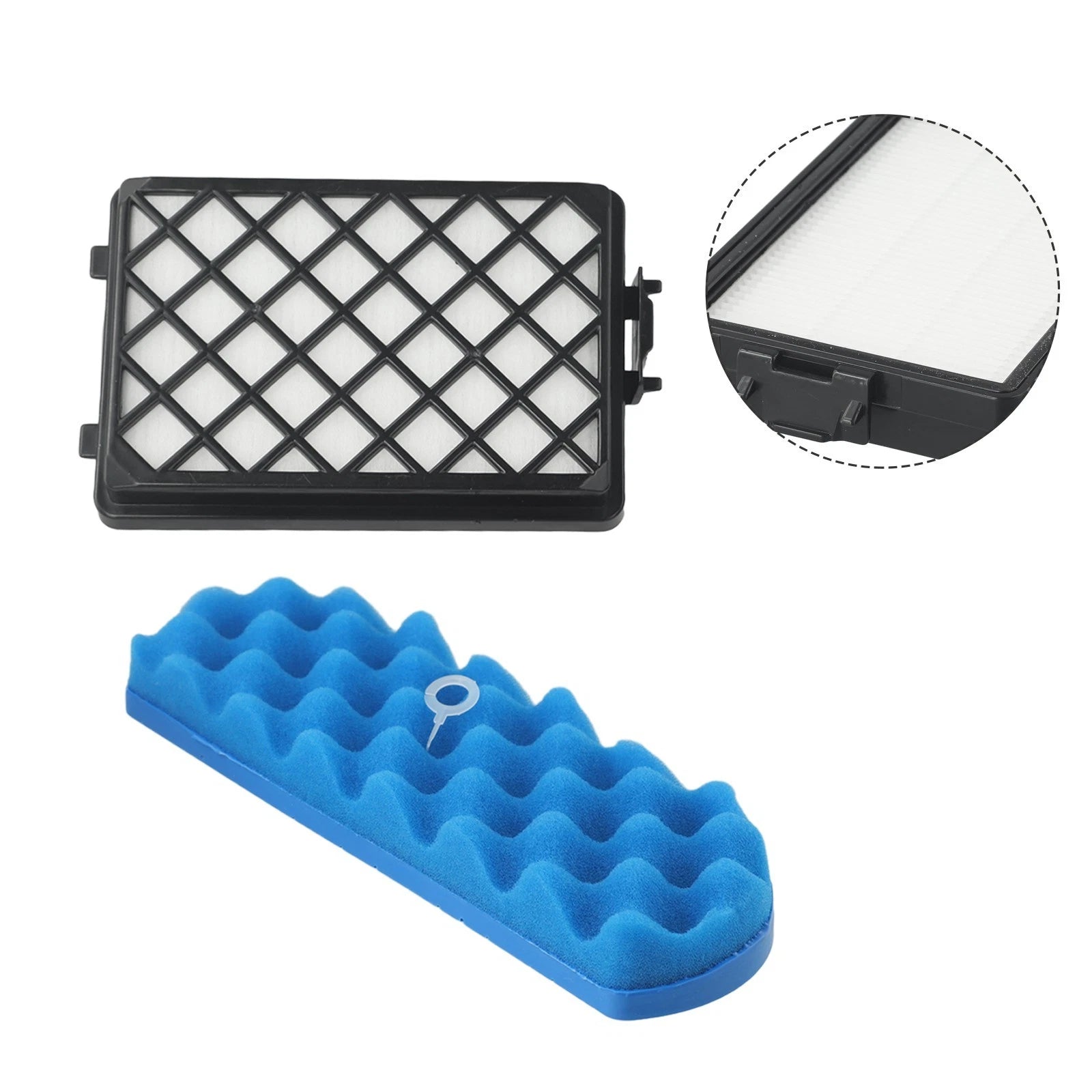 Dust Filter Set of 2 for Samsung SC8810 SC8811 SC8813 SC8815 Vacuum Cleaner