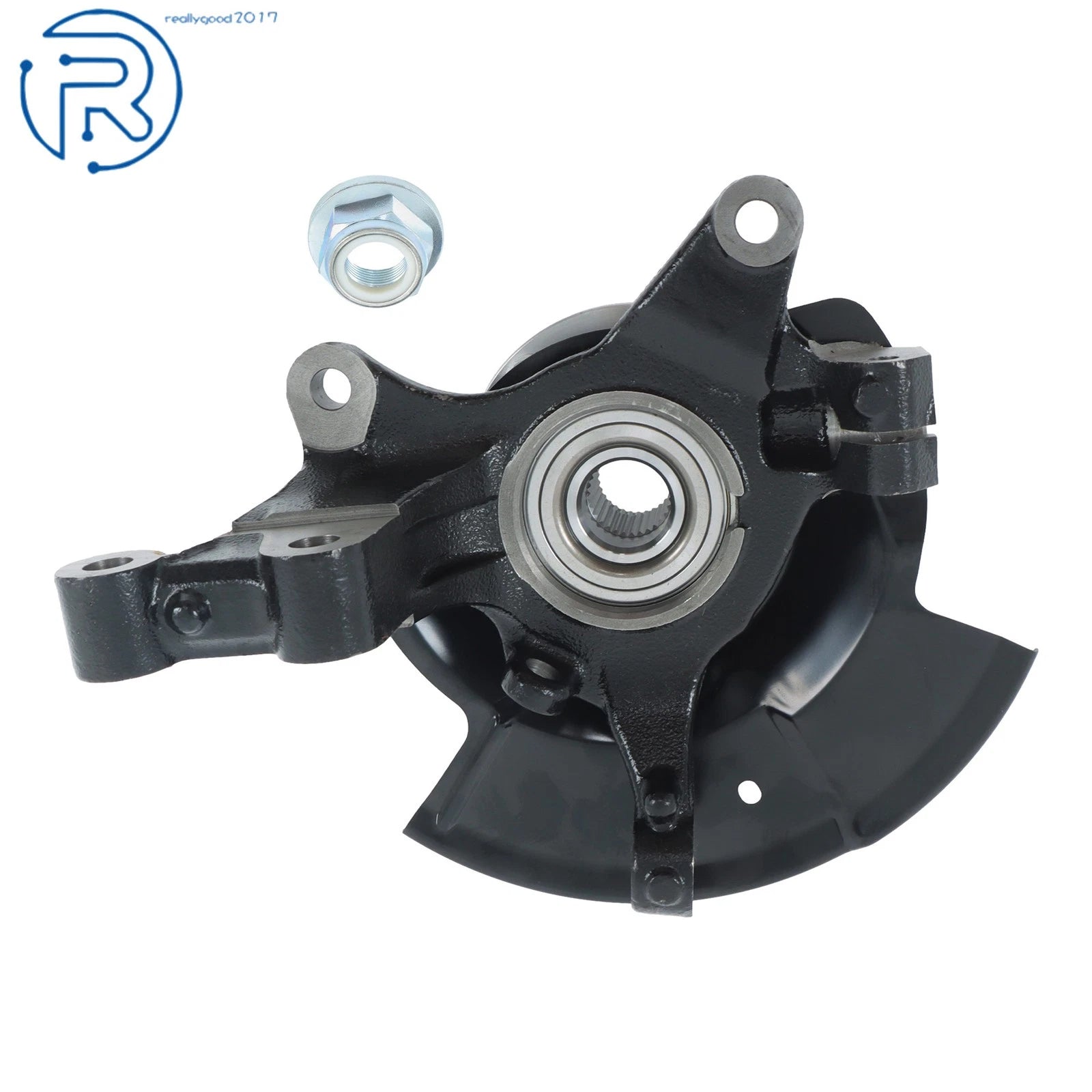 Front Left Steering Knuckle Wheel Hub Bearing for Ford Edge (2007–2010)