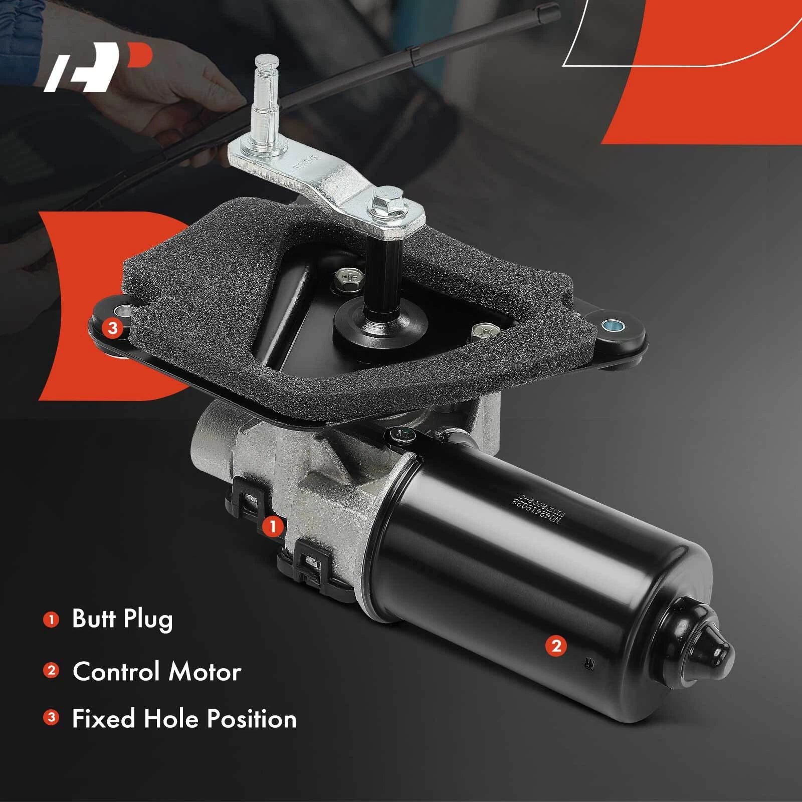 Wiper Motor for Ford F-150 F-250 F-350 (1987–1996)