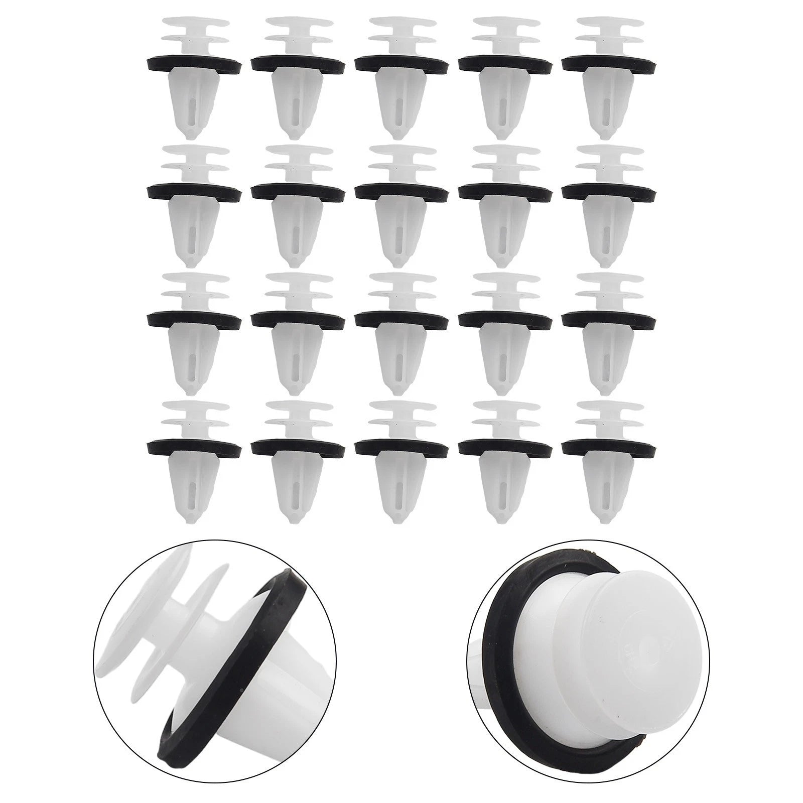 Set of 20 Door Trim Panel Clips for Tesla, Ford
