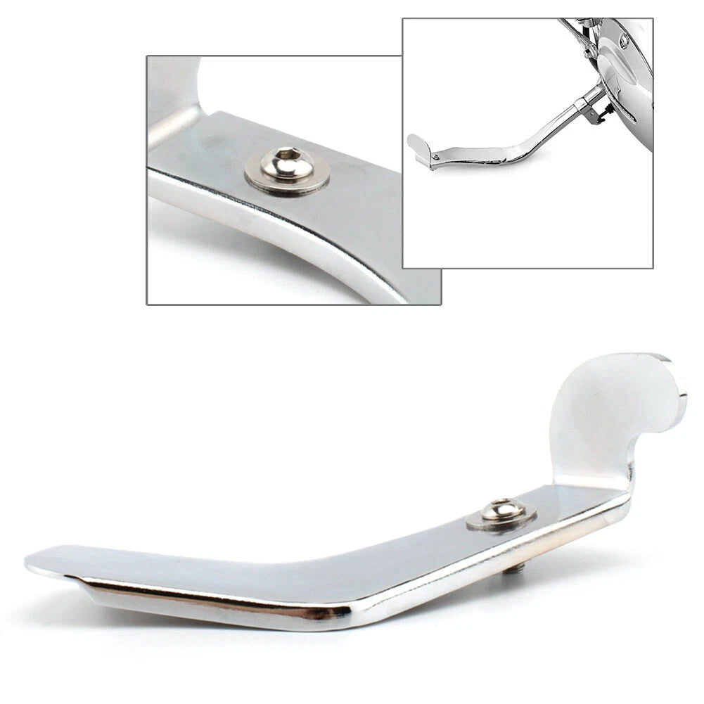 Chrome Kickstand Side Stand Extension for Harley Sportster XL883 XL1200 (2004–2010)