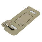 Driver Side Sun Visor for Escalade/Yukon (2007–2014) Beige Plastic Light Mirror